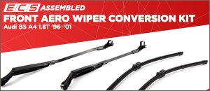 Audi B5 A4 1.8T Front Aero Wiper Conversion Kit