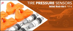 R60/R61 MINI Huf Tire Pressure Sensors