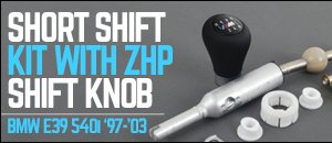 Short Shift Kit W/ZHP Knob For BMW E39 540i