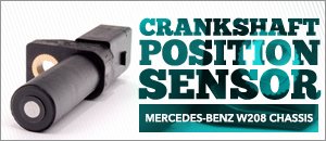 Mercedes-Benz W208 CLK-Class Crankshaft Position Sensor