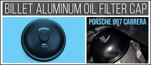 Porsche 997 Carrera ECS Billet Aluminum Oil Cap