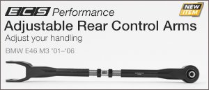 BMW E46 M3 Adjustable Rear Control Arms