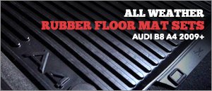 Audi B8 A4 All Weather Floor Mats