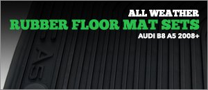Audi B8 A5 All Weather Floor Mats