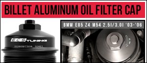BMW E85 Z4 M54 Billet Aluminum Oil Filter Housing