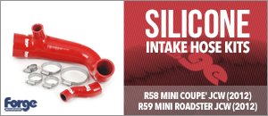 R58/R59 MINI JCW Forge Silicone Intake Hose Kits