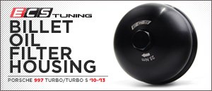 Porsche 997 Turbo/Turbo S ECS Billet Oil Filter Housing