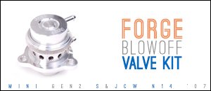 MINI Gen2 S/JCW N14 Forge Blowoff Valve Kits