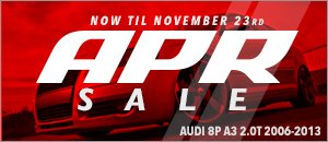 Audi 8P A3 2.0T APR Sale