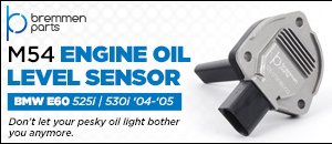 BMW M54 Oil Level Sensors