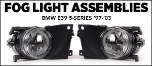 BMW E39 5-Series Fog Light Assemblies