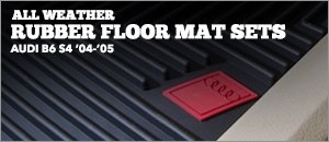 Audi B6 S4 All Weather Floor Mats
