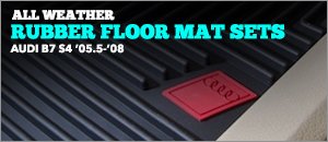 Audi B7 S4 All Weather Floor Mats