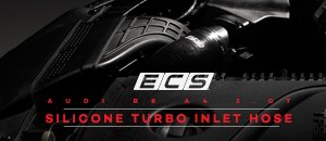 Audi B8 A4 2.0T ECS Silicone Turbo Inlet Hose