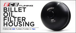 Porsche 991 Turbo/Turbo S ECS Billet Oil Filter Housing
