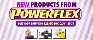BMW E46 325xi/330xi New Powerflex Products