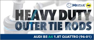 Audi B5 A4 1.8T Quattro Meyle Heavy Duty Outer Tie Rods