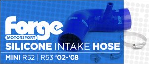 MINI R52|R53 Cooper S / JCW Forge Silicone Intake Hose