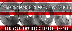 BMW E30 3-Series Brake Service Kits