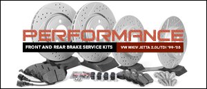 VW MKIV Jetta 2.0L/TDI Performance Brake Service Kits