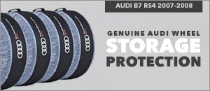 Audi B7 RS4 Winter Wheel Storage