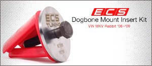 VW MKV Rabbit ECS Dogbone Mount Insert Kits