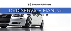 Audi 8P A3 Bentley DVD Service Manual