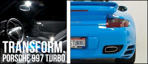 Porsche 997 Turbo/GT2/GT3 LED Interior Lighting Kit