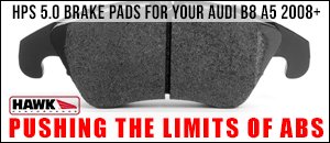 Audi B8 A5 Hawk HPS Performance Brake Pads
