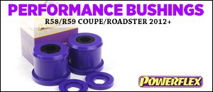 MINI R58/R59 S JCW Powerflex Performance Bushings