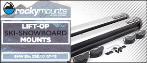BMW E9x 328i/xi Rockymounts Ski/Snowboard Mount