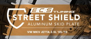 VW MKV Jetta 2.5L ECS Aluminum Street Shield