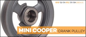 MINI R50 R52 Crank Pulley