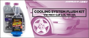 VW MKIV Golf 2.0L Cooling System Flush Kit