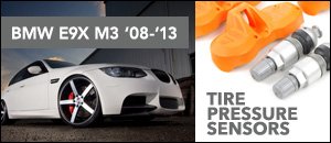 BMW E9x M3 Huf Tire Pressure Sensors