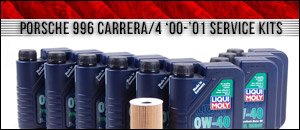 Porsche 996 Carrera/4 ('00-'01) Service Kits