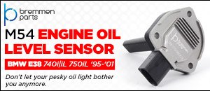 BMW E38 740/750 Oil Level Sensors
