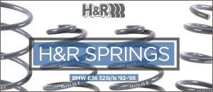 BMW E36 325i/is H&R Springs