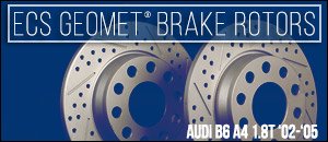 Audi B6 A4 1.8T GEOMET&reg; Front & Rear Rotors