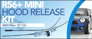 MINI R56+ Hood Release Kit