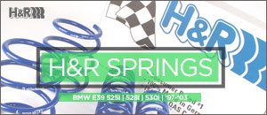 BMW E39 525i/528i/530i H&R Springs