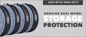 Audi 8P A3 Wheel Storage