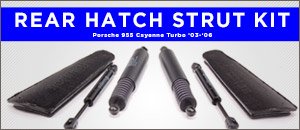 Porsche 955 Cayenne Turbo Rear Hatch Strut Kit