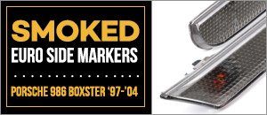 Porsche 986 Boxster '97-'04 Smoked Euro Side Markers