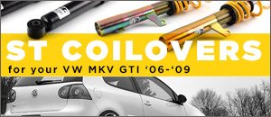 VW MKV GTI ST X Performance Coilovers