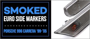 Porsche 996 Carrera Smoked Euro Side Markers