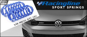 VW MKVII GTI VWR Racingline Sport Springs