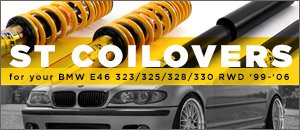 BMW E46 323/325/328/330 RWD ST Coilovers