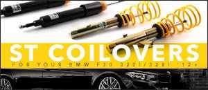 BMW F30 320i/328i ST Coilovers 
