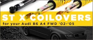 Audi B6 A4 FWD ST Coilovers